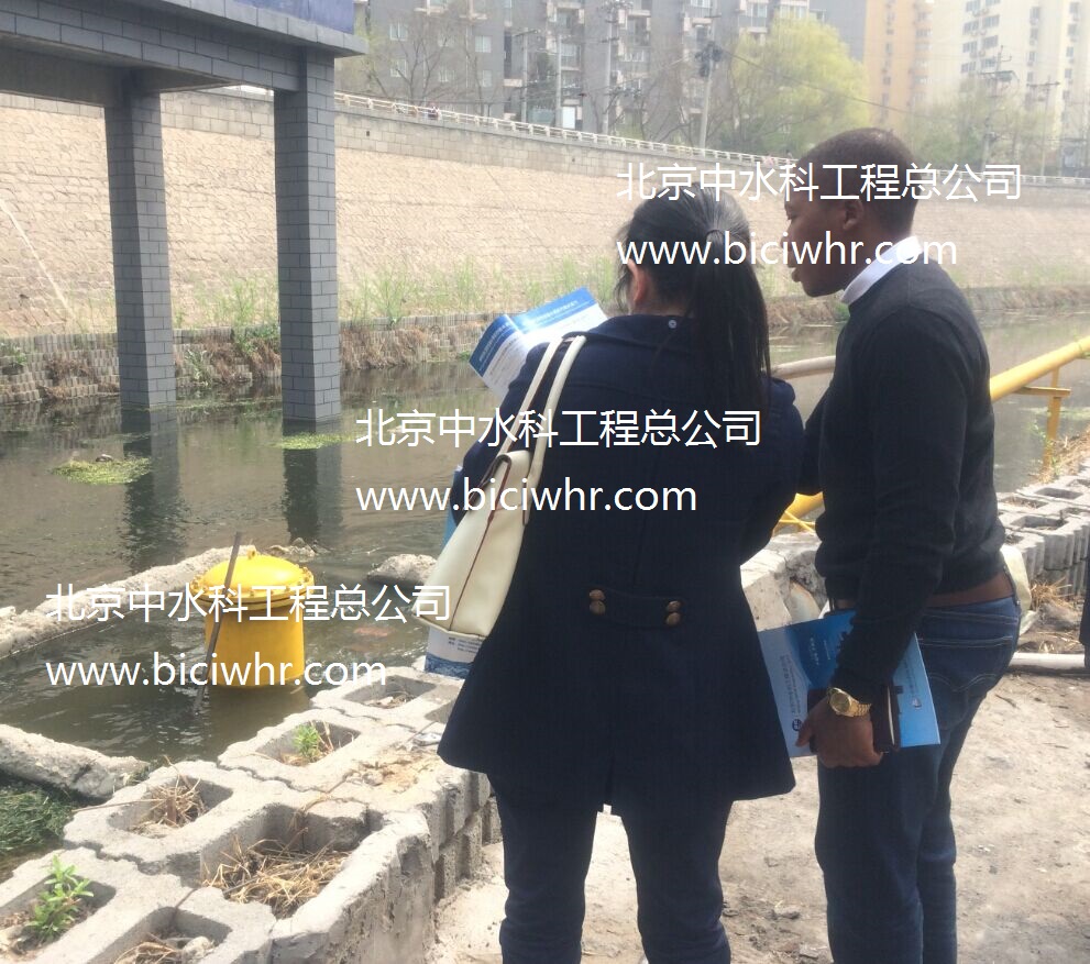 肯尼亞客戶參觀水錘泵現(xiàn)場(chǎng)